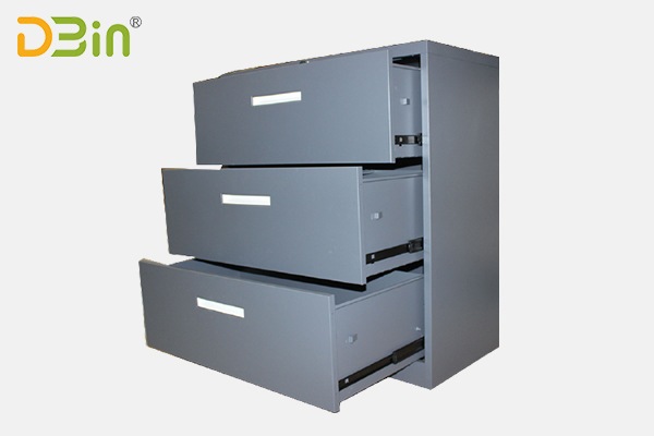 china 3 drawer fireproof lateral filing cabinet factory